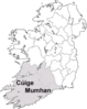 Map Of Munster Clip Art